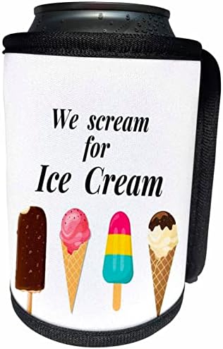 Триизмерно цитат We scream for опаковка за хладилник за сладолед (cc-362170-1)