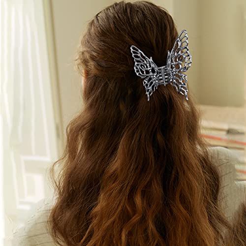 4 опаковки метални скоби-пеперуди за коса, на тънки или дебели нескользящие аксесоари за стайлинг на коса