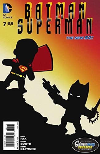 Батман / Супермен #7A VF / NM; Комиксите DC | Новост 52