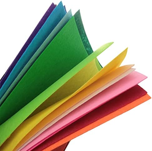 Лист тъкани от филц CSNSD 20 БРОЯ, 7,87x11,8 инча/20x30 см, Разноцветни Меки и твърди Филц Квадрати, Художествени, за да проверите за diy и шевни проекти