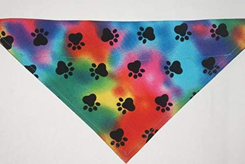 Кърпа за кучета Над горната част на яката С принтом под формата на тай-боя (малка)