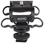 Универсален ударен микрофон за камери Movo SMM5 с монтажна резба 1/4 -подходящ за Zoom H4n, H5, H6, Tascam DR-40, DR-05, DR-07 (версия