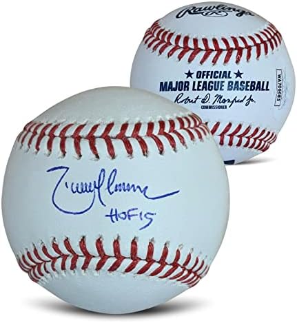 Ранди Джонсън с автограф на MLB, въведен в Залата на славата на бейзбол HOF 15 JSA COA + Бейзболни топки с автографи