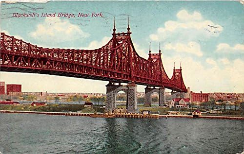 Мост на острова Блекуел, Ню Йорк Картичка