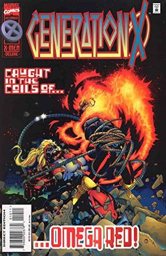Generation X 10 VF / NM ; Комиксите на Marvel | Крис Бачало Червена Омега