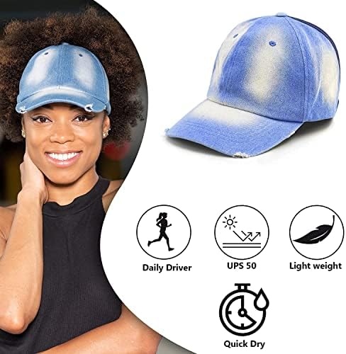 Красива топла бейзболна шапка със сатенена подплата за жени | Капачка с Кон опашка за Катерене Естествена Коса | Шапка с отворен гръб