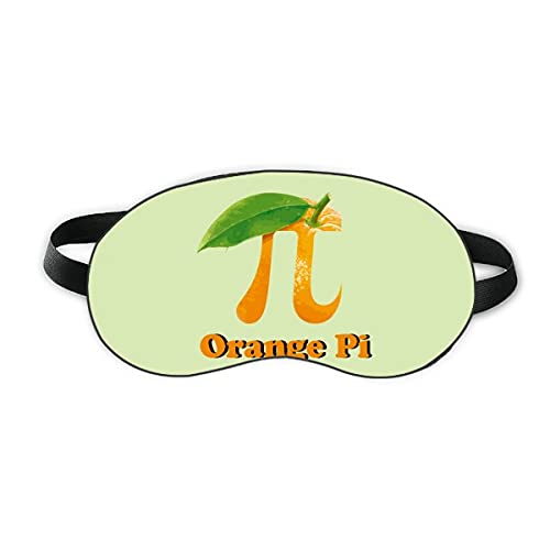 Изчисляване на Математически числата Pi Оранжево Защитен екран За очите Sleep Мека Нощна Превръзка На очите, Сивата чанта за Носене
