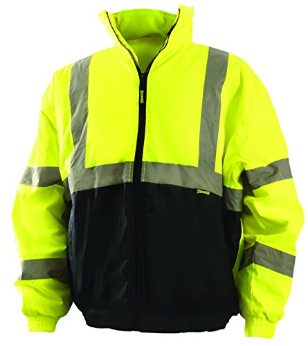 Мъжки стандартни защитни работни якета OccuNomix, Жълти, по-Големи размери САЩ