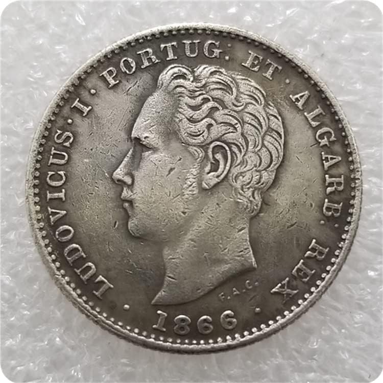 Португалия Португалия 1866,1867,1868,1876,1878,1879 монета в 200 реала