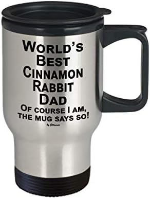 Кафеена чаша Cinnamon Rabbit - най-Добрият В света, Татко-Заек - Чаша За пътуване