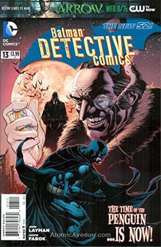 Детективски комикси (2 серия) 13 VF / NM ; DC comic book | Новост 52