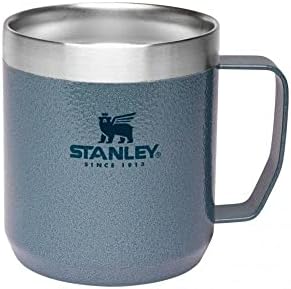 Легендарната туристическа чаша Stanley Classic 0,35 л Hammertone Ice – Туризъм чаша от неръждаема стомана - Термос за топли напитки,