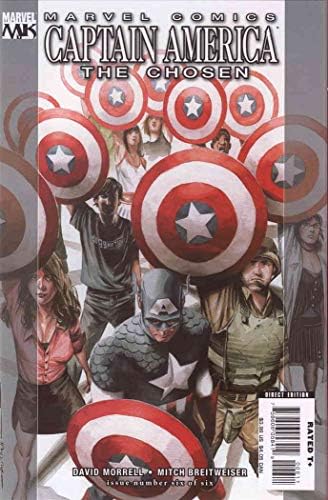 Капитан Америка: Избраният 6A VF / NM; Комиксите на Marvel