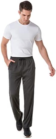 Мъжки Спортни Панталони Ежедневна Свободно cut със Светлоотразителни Ивици, Панталони за джогинг с Еластичен колан и завязками с Джобове с цип