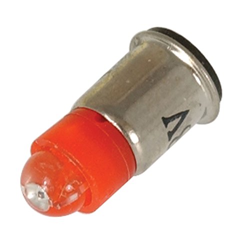 Замяна led лампа Jameco Valuepro 585-1215-VP, 28 dc, цокъл на средния диапазон 625 нм, Червена (опаковка от 3 броя)