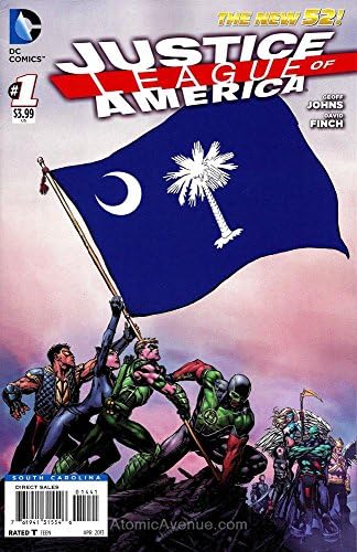 Лигата на справедливостта на Америка (3-та серия) #1B (42-ра) VF / NM ; комиксите DC