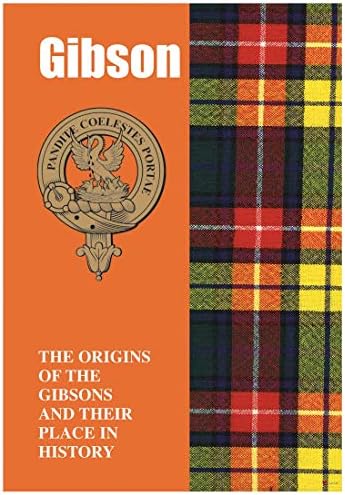 Книжка I LUV ООД Гибсън Ancestry Кратка история на произхода на шотландски клан