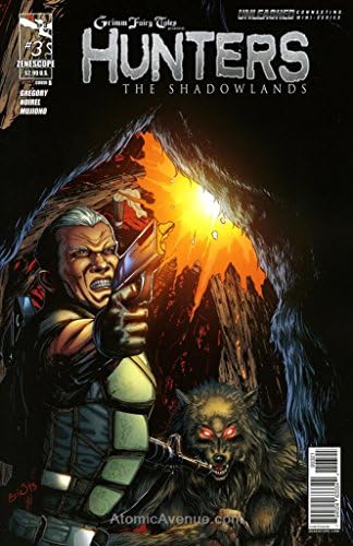 Приказките на братя Грим са Hunters: The Shadowlands #3Б VF /NM; Комикс Zenescope