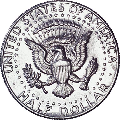 1981 Rv Кенеди Полдоллара 50 цента На Около необращенном формата на
