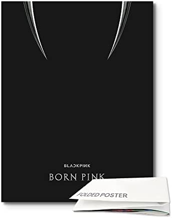 Бокс-СЕТ от 2-ри АЛБУМ Dreamus BORNPINK [BORN PINK] [ЧЕРНА версия] + резервация сложенного плакат (YGP0181)