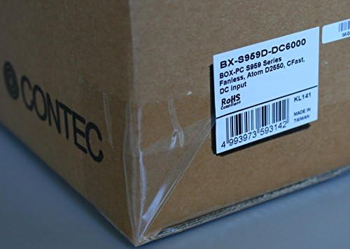 Тънък клиент CONTEC DTx Industrial fanless Metal Box PC BX-S959D-DC6000 1,86 Ghz, 2 GB оперативна памет