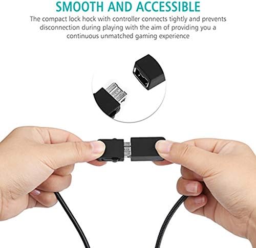 Кабел Birgus USB C, [2] 3,3 фута / 6,6 фута Type C към A USB Кабел за бързо зарядно устройство в найлонов оплетке за Samsung Galaxy S8,