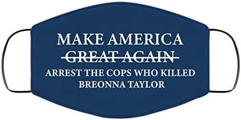 Арестувайте копов, убити Бреонну Тейлър Маска за лице Правосъдието за Бреонны Тейлър Маска за лице