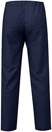HTHLVMD плътно Прилепнали Мъжки Памучни Панталони За Джогинг С Ниска Засаждане на съвсем малък, Широки Спортни Панталони в стил Хип-Хоп