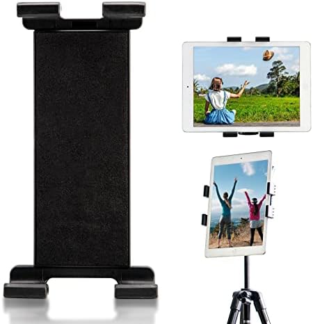 Закрепване за Статив за Таблет телефон Fotopro С Възможност за Завъртане на 360 Градуса, Регулируема По Височина Поставка за Статив iPad,