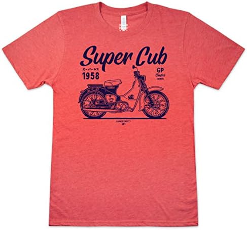 Тениска за мотоциклет GarageProject101 Super Cub
