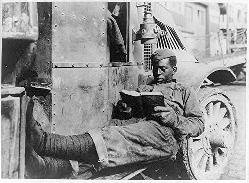 Исторически находки На Снимката: Четене на Книги за спасяване, Камион за спасяване, Saint-Nazaire, е афро-американец, Световна война,