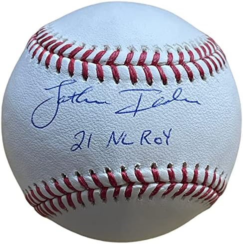 Официален представител на Мейджър лийг бейзбол Джонатан Индия с автограф (Бекет) - Бейзболни топки с автографи