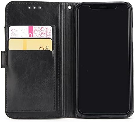 Чанта-портфейл LTLGHYL за iPhone 13 Pro Max/13 Pro/13, флип-надолу капачката-за награда от изкуствена кожа с поставка и отделения за кредитни карти, Каишка за китката, Защитни Калъ?