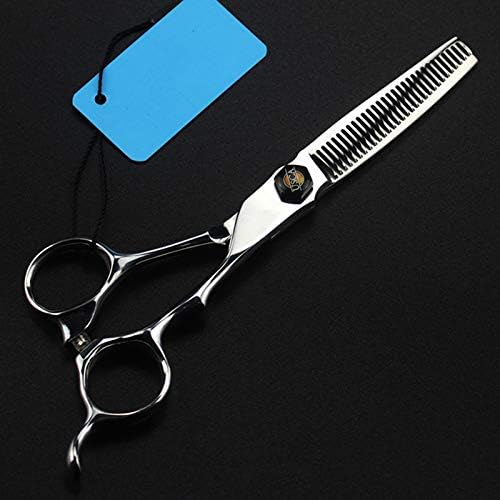 Ножица за подстригване на коса, 6 инча Япония 440c сребърни ножици за подстригване на коса фризьорски салон филировочные ножици ножица