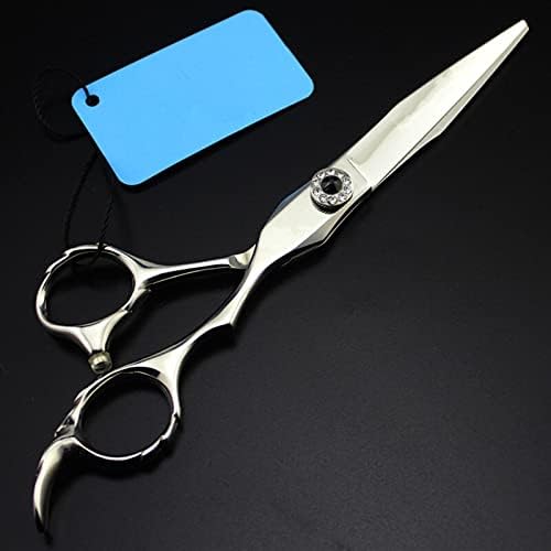 Ножица за подстригване на коса, 6-инчов професионален японски стоманени ножици за подстригване на коса фризьорски ножици за филировки