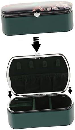 Скоростна HANABASS напечатанная кутия за бижута кутия за бижута за колиета органайзер кабел за пътуване кутии за бижута преносим притежателя