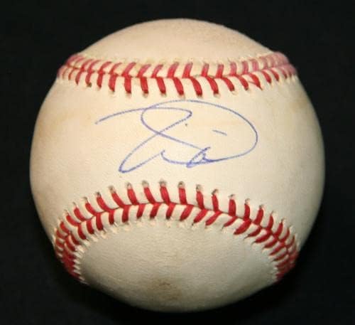 Тим Lincecum Подписа OAL Baseball С Автограф от Гигантите Angels PSA/DNA AL87543 - Бейзболни топки с автографи