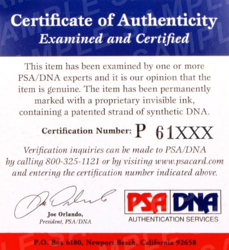 Ацунори Употребата подписа Официален Договор с Висша лига бейзбол Nippon Fighters PSA / DNA 2 - Бейзболни топки с автографи