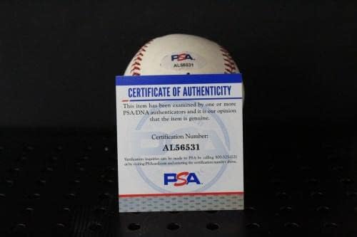 Автограф Уили Маккови (HOF) в бейзбола Auto PSA/DNA AL56531 - Бейзболни топки с автографи