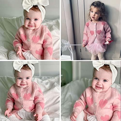 Simplee kids Детски Пуловер, Жилетка Жаккардовой плетени, Пролетта Палто, Жилетка с дълъг ръкав за момиченце
