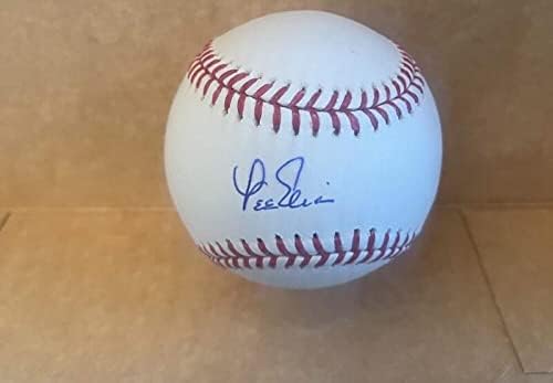Дали Елия Филис / къбс Подписаха Автограф М. Л. Бейзбол Jsa Ah66109 - Бейзболни топки с автографи
