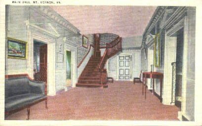 Пощенска картичка Mount Vernon, Вирджиния