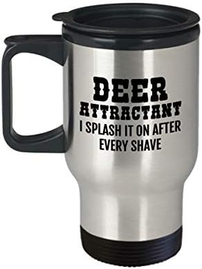 Забавна Ловно чаша - Идея за подарък охотнику - Чаша За пътуване На Лов - Подаръци за лов на елени - Аттрактант за елени
