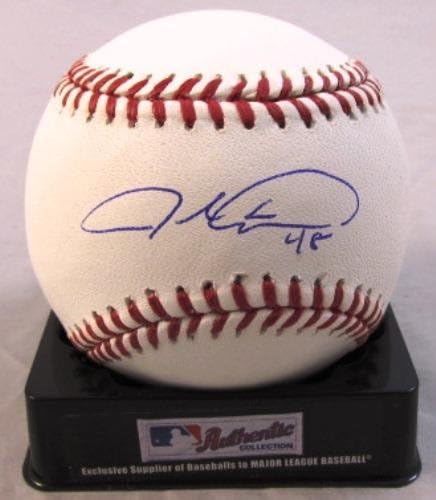Бейзбол с автограф Джейкоба Дегрома - Бейзболни топки с автографи