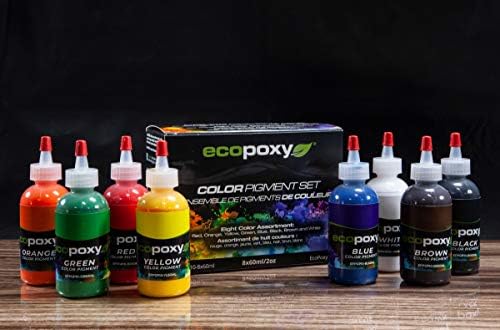 Червен Епоксидни Цветен пигмент - EcoPoxy 60 мл Течен оцветител за добавяне в Епоксидна смола